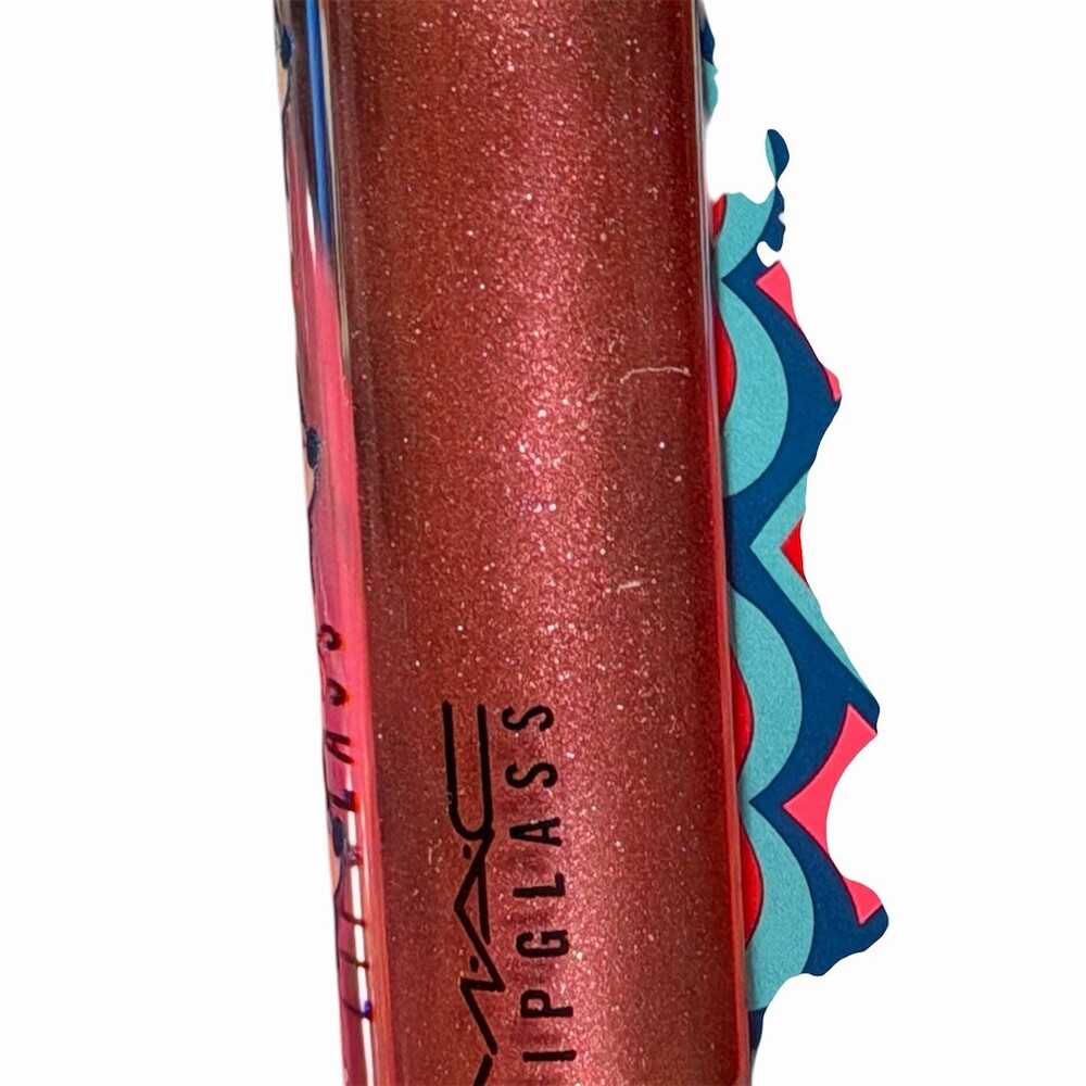 MAC x Disney Minnie Mouse Lipglass Lip Gloss in Dress Up Shimmer NIB - Picture 6 of 15